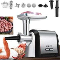 SOKANY - Molino Electrico 3200w Maiz Carne Accesorio