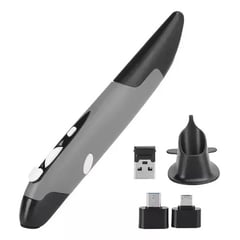 AMPED WIRELESS - Pen Mouse Inalámbrico Usb Tipo Lapiz Vertical 2.4