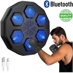 ONE PIXEL - Maquina De Boxeo Electrónica 6 Push Con Pantalla Led Guantes