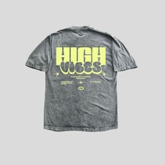 PAM MOVEMENT - Camiseta Acid Wash High Energy - Gris Claro