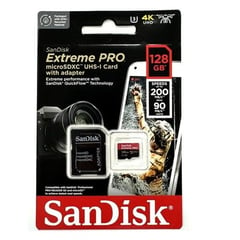 SANDISK - MICRO SD EXTREME PRO 128 GB 200MB 4K