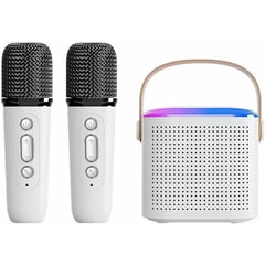 GENERICO - KARAOKE BLUETOOTH PARLANTE 2 MICROFONOS