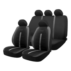 B EQUIP - Set Fundas Cubre Asiento Carro Forro Protector B-equip