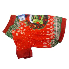 TIENDA MASKOTIKAS - Buso Navideño Jersey para perro y gato Grinch L