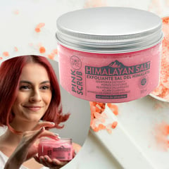 PINK - Sal Del Himalaya Exfoliante Rejuvenece Hidrata Aclara Piel