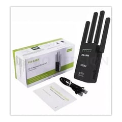 PIX LINK - Repetidor Amplificador Señal Wifi 4antenas Rompemuros 24ghz