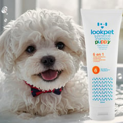 LOOKPET - Shampoo 6en1 Puppy 250ml