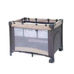 BIUM - Corral Para Bebé Nap Nap Gris Beige - Corral Viajero