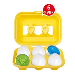 GENERICO - Set De 6 Huevos Didacticos Montessori De Transporte Juguete