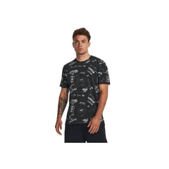 UNDER ARMOUR - Camiseta Hombre UA RUN LIKE A TEE Negro