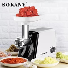 SOKANY - Molino Eléctrico Para Maíz Carne 2500w