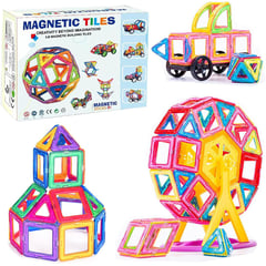 AGUGU STORE - Bloques Magneticos Construccion 118 Pcs Infantil Juguetes