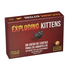 ASMODEE - Exploding Kittens Juego De Mesa Español