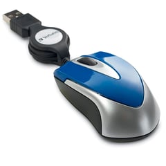 VERBATIM - Mouse con cable USB. Compatibilidad Windows