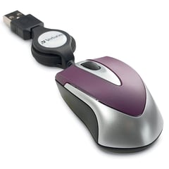 VERBATIM - Mouse con cable USB. Compatibilidad Windows