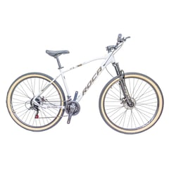 ROCA - Bicicleta Prado 2025 Aluminio 140 R29 Blanco Dorado M