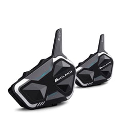 MIDLAND 2 WAY RADIOS - Intercomunicador para Moto Midland R1 Mesh Twin Pack