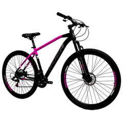 ROCA - Bicicleta Makalu Sx Rin 29 Negro Rosado M