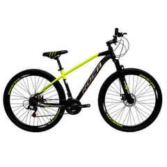 ROCA - Bicicleta Makalu Sx Rin 29 Negro Amarillo Talla M