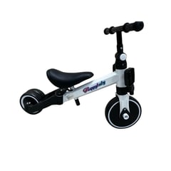 BEHOME - Triciclo para niños 3 en 1 Blanco