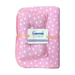 MUNDO BEBE - Cambiador para bebe niña con almohada bebé