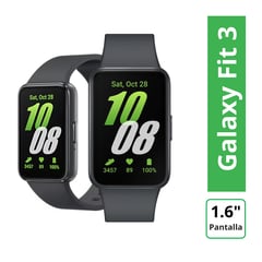 SAMSUNG - Banda Smart Band Galaxy Fit3 Negro