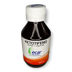 ECAR - Ketotifeno Jarabe 100ml