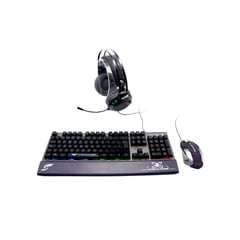 J&R - COMBO GAMER TECADO + MOUSE + DIADEMA RGB