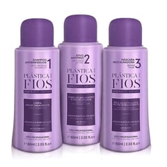 CADIVEU - Kit Alisado Plastica Fios 60ml