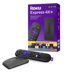 ROKU - Express HD Streaming Control Remoto Hdmi Negro