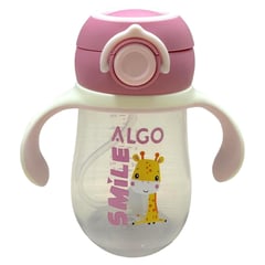 GENERICO - Vaso Pitillo Entrenador Antiderrame De Agua Para Bebe 9oz