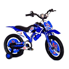 GENERICO - Bicicleta para niños rin 16 Bicimoto Wuilpy Azul