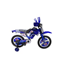 GENERICO - Bicicleta MTB Para Niños Tipo Moto Rin 16 Wuilpy Azul