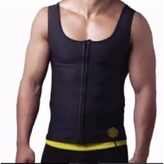 GENERICO - Chaleco Faja Hombre Neopreno 4 Broches Gimnasio Reductora