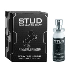 BLACK POWER - Retardante Stud Spray x 15 ml