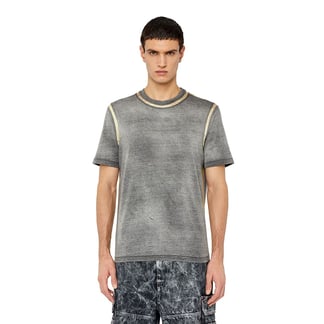 DIESEL - Camiseta Manga Corta Para Hombre T-Justindi