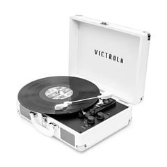 VICTROLA - Tocadiscos Journey Vinilos Lp Bluetooth Receptor Transmisor