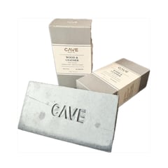 CAVE - JABÓN EN BARRA FRAGANCIA MASCULINA MADERA Y CUERO 280 GR