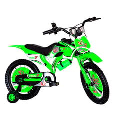 WUILPY BIKE - Bicimoto para niños rin 16 Wuilpy Azul 3 a 6 años Verde