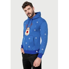 ARCTIC FOX - Buzo Hoodie hombre Navidad