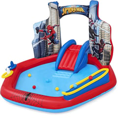 BESTWAY - Juguete Centro De Juegos Inflable Spiderman 98793