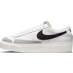 NIKE - Tenis Mujer Blazer Low Platform - Blanco