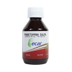 ECAR - Trimetoprim Sulfa - Suspensión 80mg + 400mg/5 ml