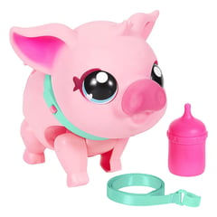 LITTLE LIVE PETS - Juguete Interactivo Cerdito Rosa