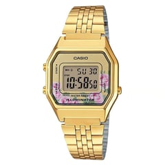 CASIO - Reloj la680wga-4cdf Retro Original-Dorado