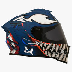 X SPORTS - CASCO V151 ECE2206 MARVEL CAPITAN AMERICA AZUL TL M