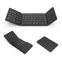 GENERICO - Teclado Bluetooth Plegable Mouse Almohadilla Táctil B033