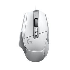 LOGITECH - Mouse Gaming G502 X LIGHTFORCE HERO 25K Blanco