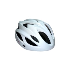 ALFA - Casco Profesional Patinaje Ciclismo Niños y Adultos Blanco