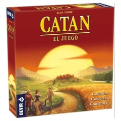 DEVIR - Juego de Mesa Catan Adultos Niños